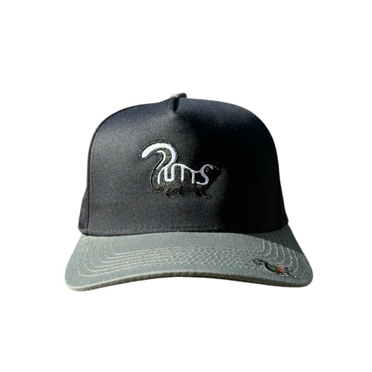 Black/Grey Snapback